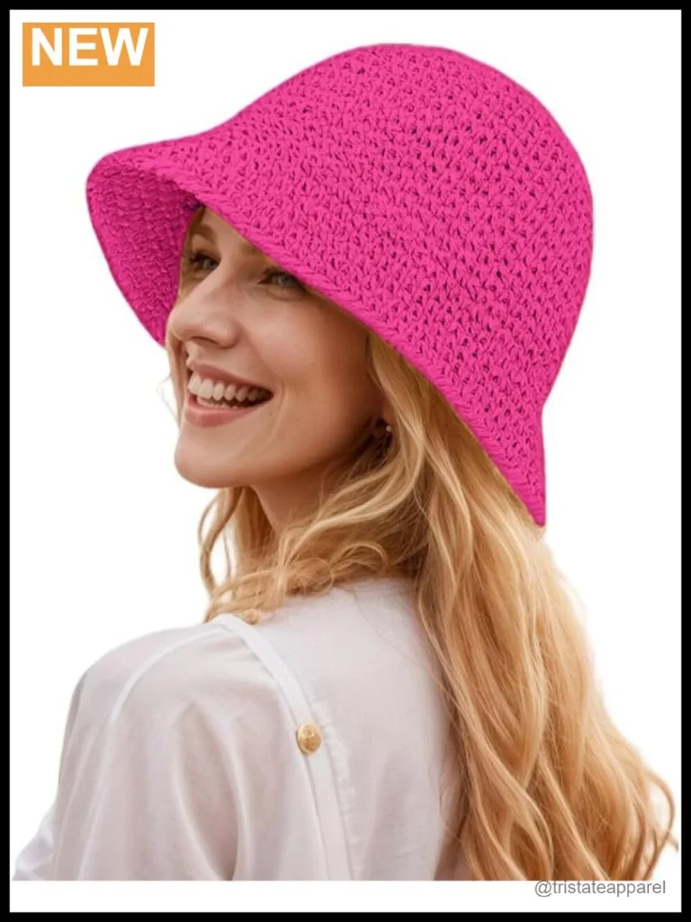Women's Wide Brim Straw Sun Hat Packable Foldable Floppy Beach Hat UV Protection
